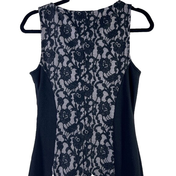 Maeve Anthropologie Sirena Dress Size Small Knit Lace Trim Swingy - Picture 7 of 15